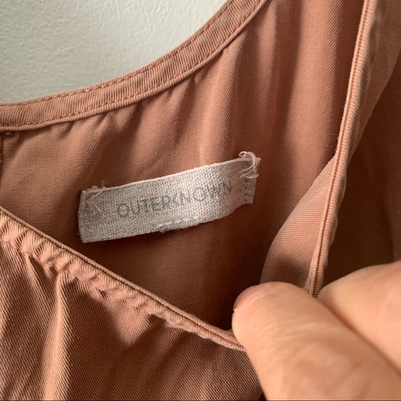 Outerknown Fawn Pali 100% Tencel  Sleeveless Playsuit Jumpsuit. S - Picture 5 of 11